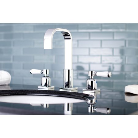 Fauceture FSC8961DPL 8" Widespread Bathroom Faucet, Polished Chrome FSC8961DPL
